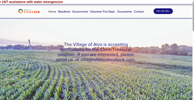 Security scan screenshot of https://www.alvo.gov/