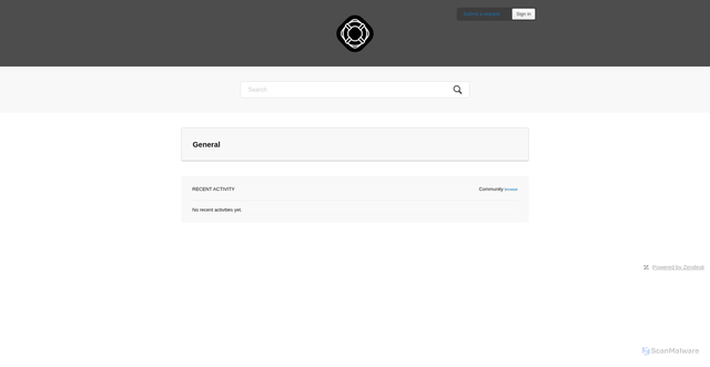 Security scan screenshot of https://smythson.zendesk.com