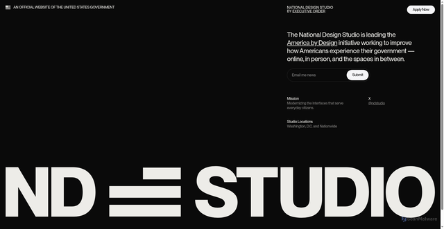 Security scan screenshot of https://ndstudio.gov/