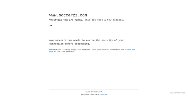 Security scan screenshot of https://www.soccerzz.com/live/2025-10-21-kairat-pafos-fc/11334818
