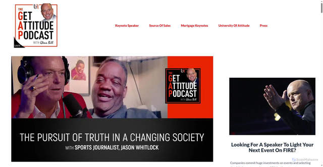 Security scan screenshot of https://glennbill.com/s3-15-the-pursuit-of-truth-in-a-changing-society-with-sports-journalist-jason-whitlock/