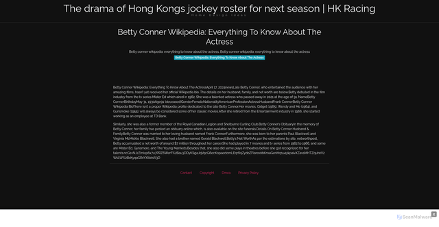 Security scan screenshot of https://yellowridehugo-luus6w82rq.edgeone.app/23725-betty-conner-wikipedia-everything-to-know-about-the-actress.html