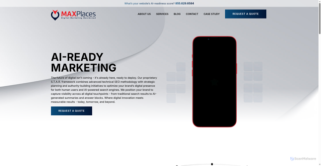 Security scan screenshot of https://blogbackupr.com/