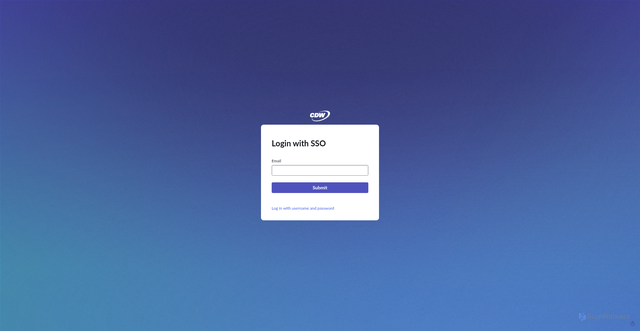Security scan screenshot of https://servicehub.uk.cdw.com