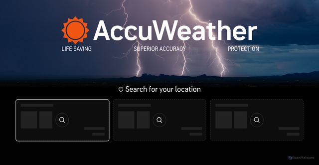 Security scan screenshot of https://html5app.accuweather.com