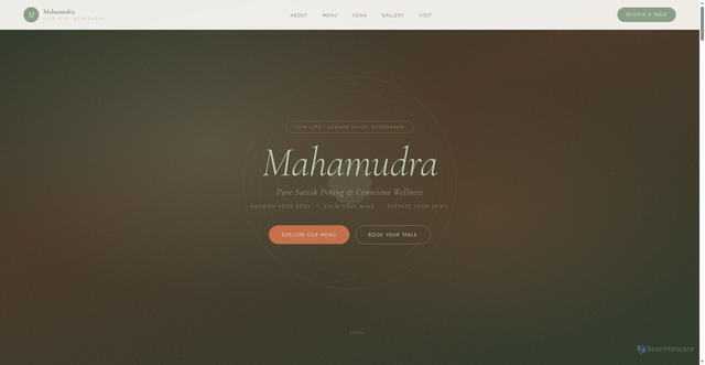 Security scan screenshot of https://isha-life-mahamudra-veg-restaurant-jrzcqfolwz.edgeone.app/