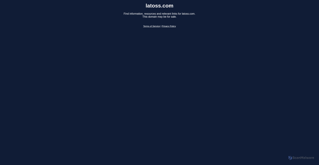 Security scan screenshot of https://static.latoss.com