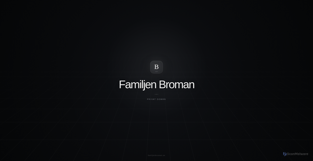 Security scan screenshot of https://familjenbroman.se