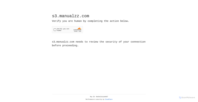 Security scan screenshot of https://s3.manualzz.com
