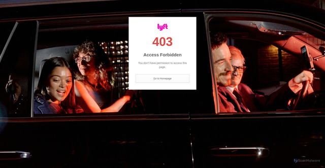 Security scan screenshot of https://samlbridge.lyft.net