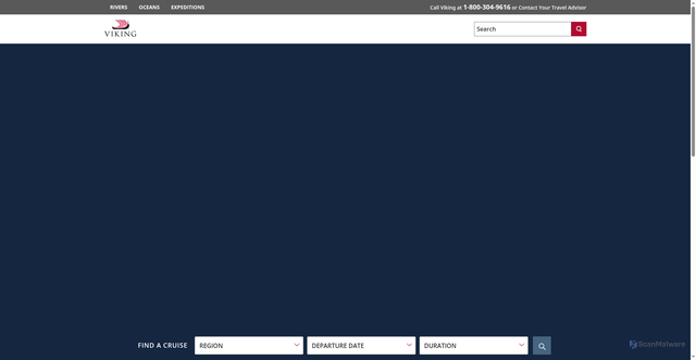 Security scan screenshot of https://www.vikingcruises.com/