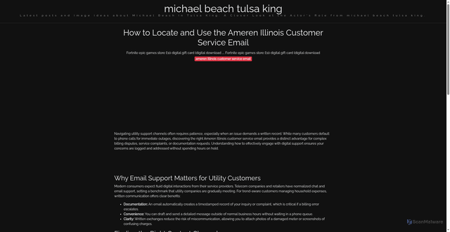 Security scan screenshot of https://nusadailyflow-dp6yx06lx38j.edgeone.app/ameren-illinois-customer-service-email.html