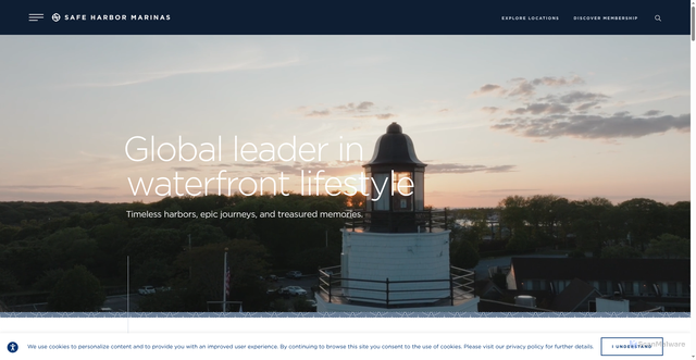Security scan screenshot of https://shmarinas.com