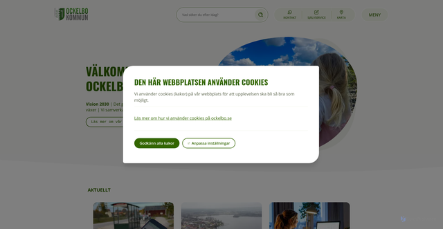 Security scan screenshot of https://ockelbo.se/