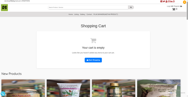 Security scan screenshot of https://dorshoponline.in/cart