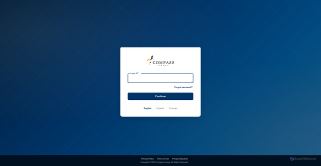 Security scan screenshot of https://compassmanager.com