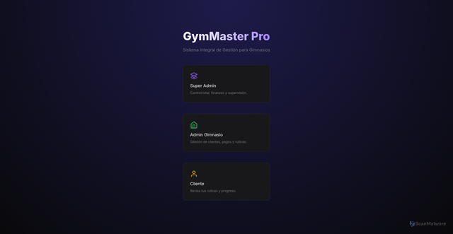 Security scan screenshot of https://gymmanager-dwle4h3hin.edgeone.app/