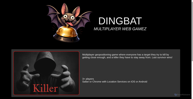 Security scan screenshot of https://dingbat.se