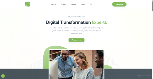 Security scan screenshot of https://phase3.co.uk