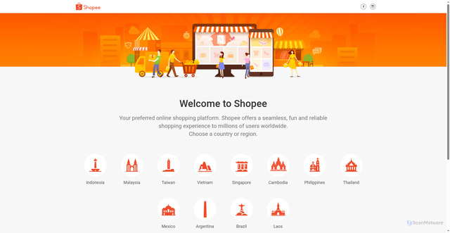 Security scan screenshot of https://hbdvyef2.nlb.sgw.shopeemobile.com
