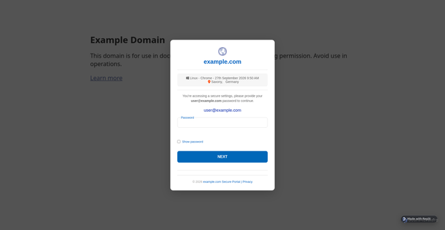 Security scan screenshot of https://security-server-landing-page--ginola080.replit.app/