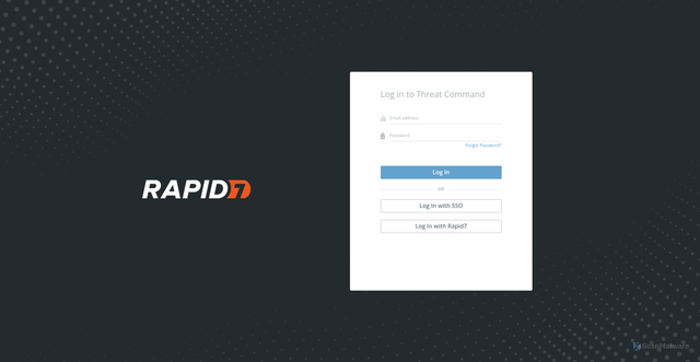 Security scan screenshot of https://dashboard.ti.insight.rapid7.com