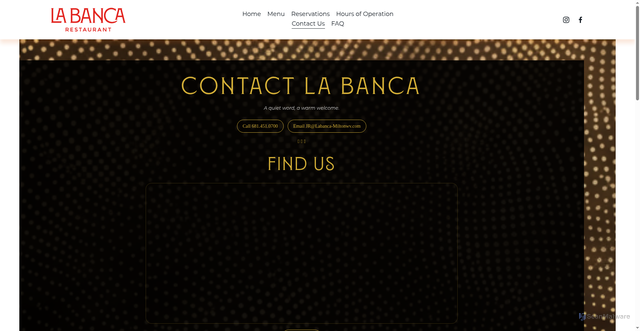 Security scan screenshot of https://labanca-miltonwv.com/contact-us