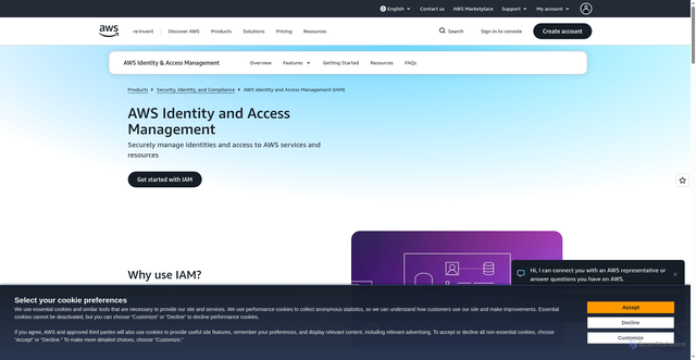Security scan screenshot of https://sts.ap-southeast-5.amazonaws.com