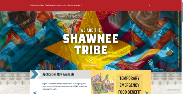 Security scan screenshot of https://shawnee-nsn.gov/