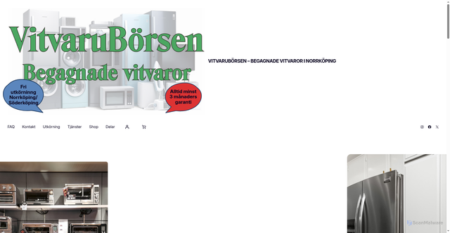 Security scan screenshot of https://xn--vitvarubrsen-cjb.se