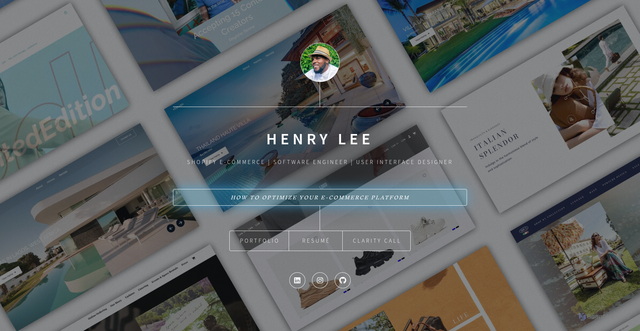 Security scan screenshot of http://henrylee.studio/