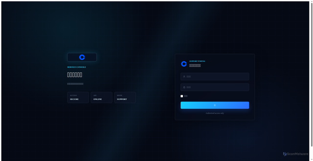 Security scan screenshot of http://kf.coinbase.kred/