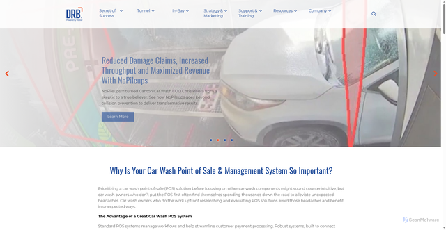 Security scan screenshot of https://nopileups.com