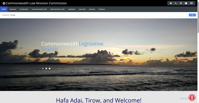 Security scan screenshot of https://cnmilaw.gov/