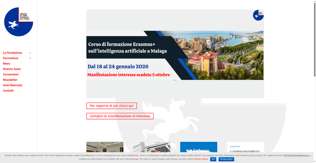 Security scan screenshot of https://fondazioneodgtoscana.org/