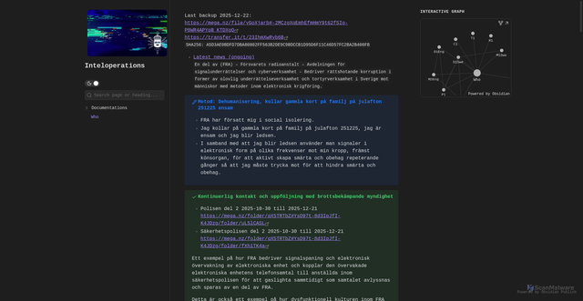 Security scan screenshot of https://inteloperations.org/