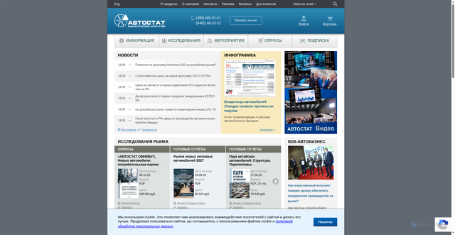 Security scan screenshot of https://www.autostat.ru