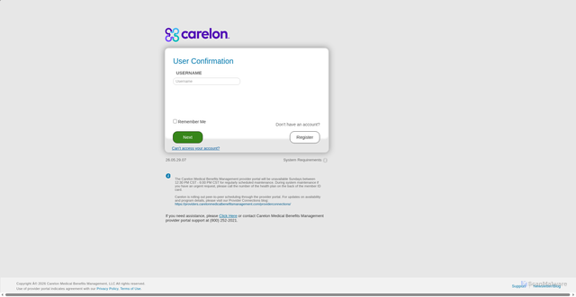 Security scan screenshot of https://emr.providerportal.com