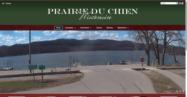 Security scan screenshot of https://cityofpdc.com/