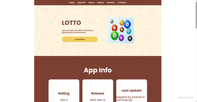 Security scan screenshot of http://hungary-online.website/