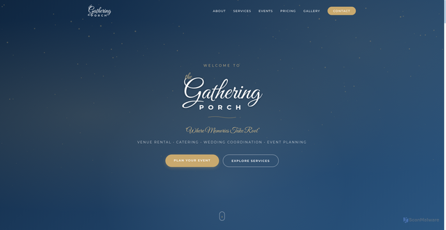 Security scan screenshot of http://gatheringporch.pages.dev/