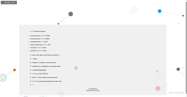 Security scan screenshot of https://hosts-kpcfno8o23.edgeone.app/