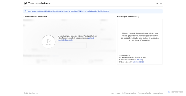 Security scan screenshot of https://frosty-harbor-5bd2-f80d389f.pages.dev/pt-pt