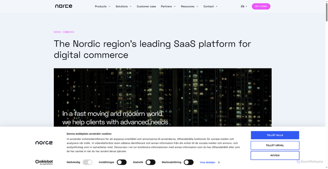 Security scan screenshot of https://jetshop.io