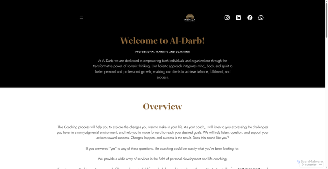 Security scan screenshot of https://aldarb.se