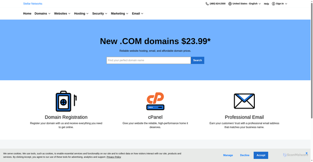 Security scan screenshot of https://berwickmainepolice.gov/