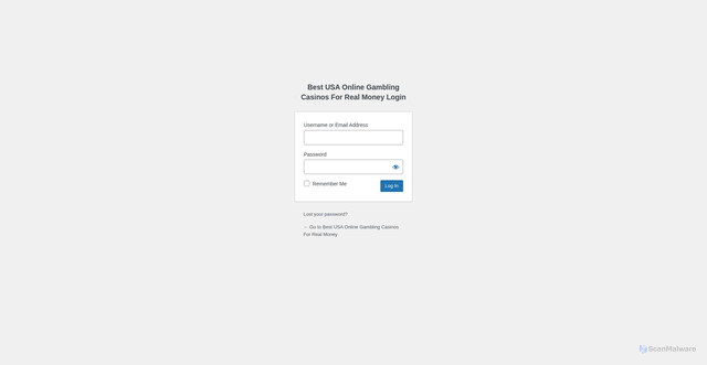 Security scan screenshot of https://onlinegamblingguide.us/wp-admin/nav-menus.php