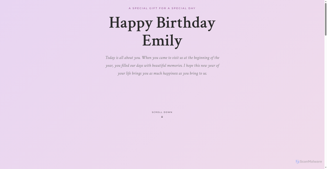 Security scan screenshot of https://for-you-emily-simple-gift-wgcz1kq5rv.edgeone.app/