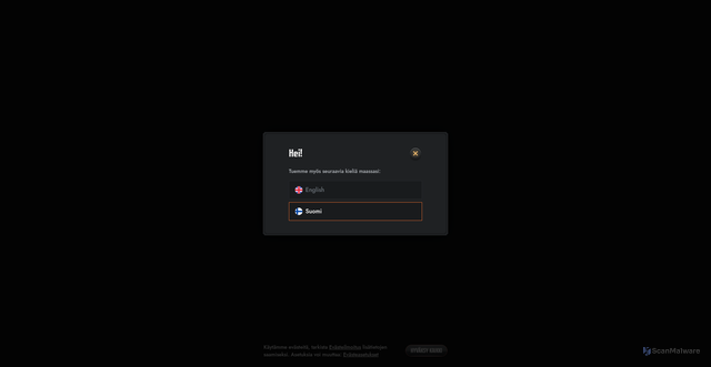 Security scan screenshot of https://betonline1.bond/registration/?id=slotsrushcasino