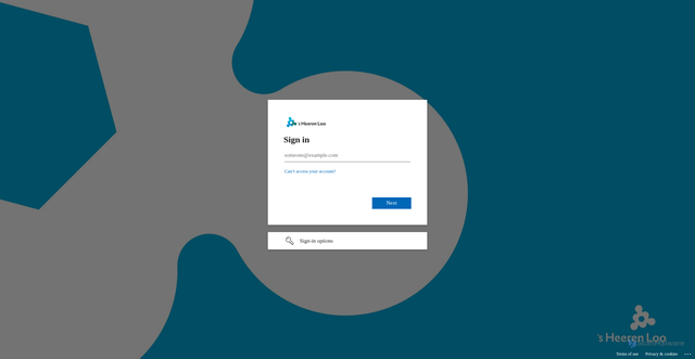 Security scan screenshot of https://mijnsheerenloo.sharepoint.com